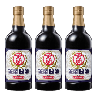金蘭 醬油 台灣經典醬品 記憶中的老味道, 1L, 3瓶