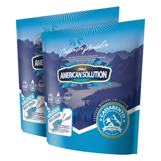 아메리칸솔루션 카사벤토 응고형 고양이모래, 5.9kg, 2개, 무향