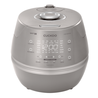 CUCKOO 福庫 IH電子壓力鍋 10人份, 優雅銀, CRP-CHB1060FSM