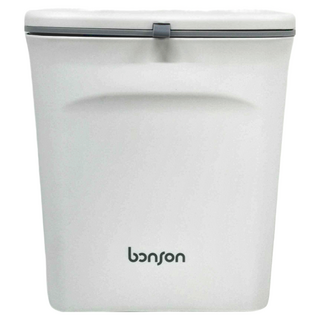 bonson 懸掛式垃圾桶 935g, 灰白, 1個