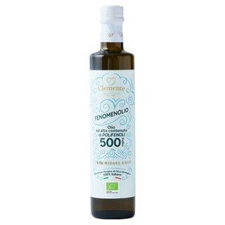 클레멘테 페노메놀리오 유기농 엑스트라버진 올리브유, 1개, 500ml