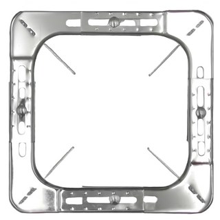 可調整瓦斯爐架, 不鏽鋼 銀色, 1個