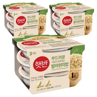 CJ Hetbahn 發芽糙米飯, 210g, 9個