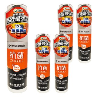 台塑生醫 Dr's Formula 抗菌防護噴霧瓶, 100g, 5瓶