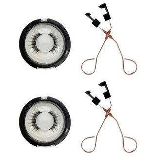 磁吸睫毛 3D量子軟磁 素顏款 防水防油防風, 2組