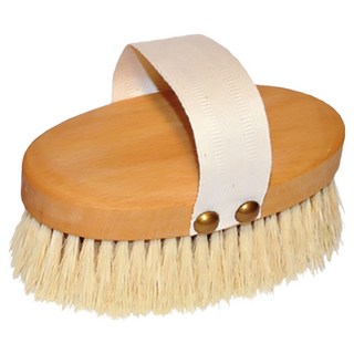 FALLER德國芙樂森 詠木香 特長天然植物纖維輕SPA筋膜放鬆沐浴刷, 木色, 1個