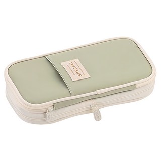 Angoo 特別商店 可擴展鉛筆盒 筆袋, 薄荷綠, 1個