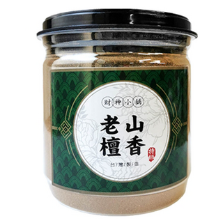 財神小舖 特級檀香粉 天然香粉 NSP-5100-2 100克/瓶, 老山檀香