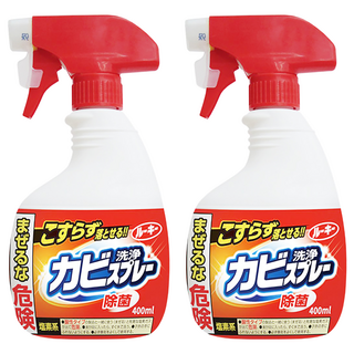 第一石鹼 Rookie 浴室除霉噴霧泡 噴頭款, 400ml, 2瓶