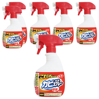 第一石鹼 Rookie 浴室除霉噴霧泡 噴頭款, 400ml, 6瓶