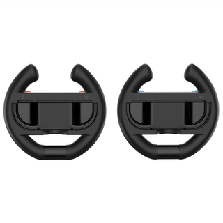 DOBE 半圆方向盤 Switch1/2代通用, 黑橙藍, 2個, TNS-3195S