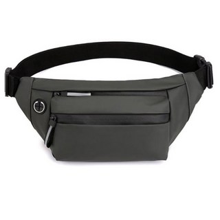 城市漫遊 防水胸包, 灰色