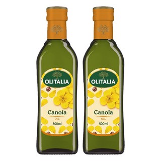 OLITALIA 奧利塔 頂級芥花油, 500ml, 2瓶