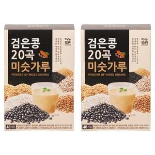 TEA GARDEN 黑豆20種穀物麵茶粉, 800g, 2盒