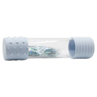 jellystone designs 情緒冷靜療癒感官瓶 矽膠和塑膠材質 18個月以上適用, 1個, 白雪