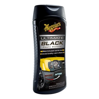 Meguiar's 美光 終極亮黑儀表飾條劑 恢復光澤 使飾條塑料煥然一新, 335ml, 1瓶