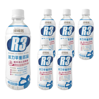 Glory Nutria 維維樂 R3活力平衡飲品PLUS, 500ml, 6瓶