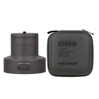 CARGO container C.C. MULTI SPIN PRO 擺頭控制器, 80 80 72 mm, 太空灰, 1個