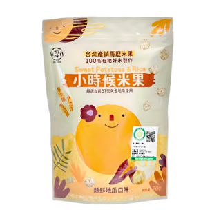 稻味 小時候米果, 地瓜, 70g, 1包