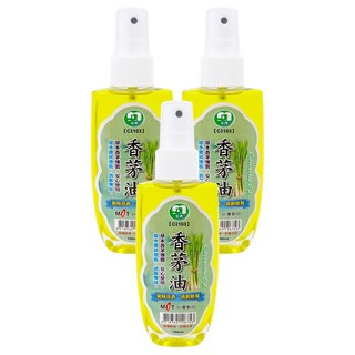 名將 香茅油 CI103, 100ml, 1入, 3瓶