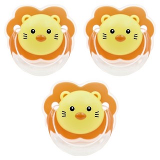 Simba 小獅王辛巴 拇指安撫奶嘴, 初生, Orange, 3個