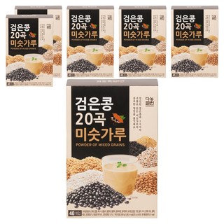 TEA GARDEN 黑豆20種穀物麵茶粉, 800g, 6盒