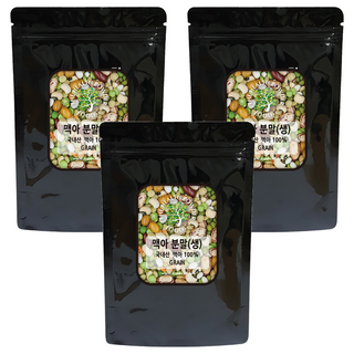 韓國製造生麥芽粉, 200g, 3個