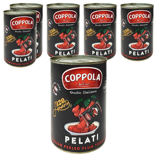 COPPOLA 柯波拉 天然無加鹽去皮整粒番茄, 400g, 6罐