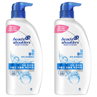 海飛絲深層清潔調理漂洗液, 850ml, 2個