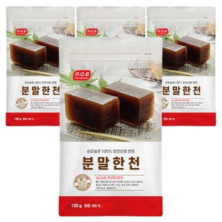 寒天粉, 100g, 4包