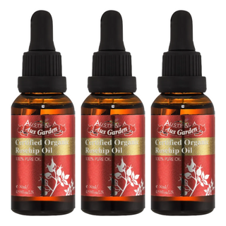 Aus Garden 澳維花園精油 A2013 玫瑰果油 - 身體保養精油, 30ml, 3瓶