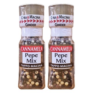 CANNAMELA 綜合胡椒研磨罐, 25g, 2個