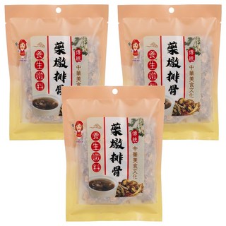 旺來旺 藥燉排骨, 100g, 3袋