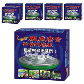 鱷魚 安全蚊香燃燒盤, 550g, 6盒