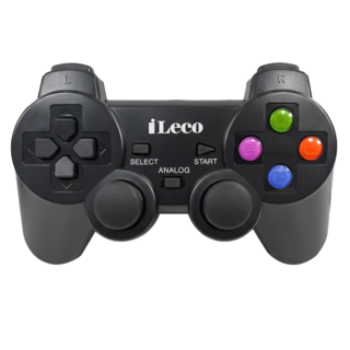 iLeco 無線雙震動遊戲手把 WJP-8 適用於 Win 10 / Android系統, 1個