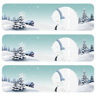 北極熊 冷氣擋風板 3個 PC+ABS+PVC, A134, 1盒