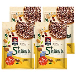 QUAKER 桂格 5+超纖穀飯, 1kg, 4包