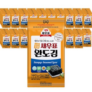 Saeupyo 莞島海苔, 2g, 80包