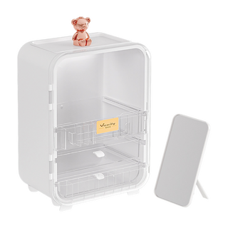 KOLKO 化妝收納盒 帶燈升級款 附鏡子, A0091-2, 1個