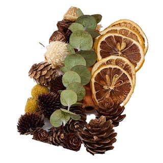 A-ONE 匯旺乾燥花 3個 綜合乾果盒C 天然植物乾燥花 尺寸17x11.5x3.3公分