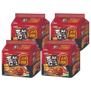 Teumsae 縫隙拉麵 極地辛辣肉燥炒碼麵 120g, 16包