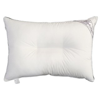 I'm Living 增量版黑線飯店用 Micro-Fillever C型拉鍊枕芯, 白色, 1個