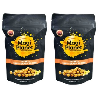 Magi Planet 星球工坊 爆米花 蔗香焦糖, 110g, 2包