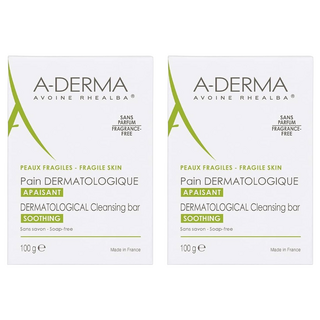 A-DERMA 艾芙美 燕麥非皂性潔膚皂, 100g, 2個