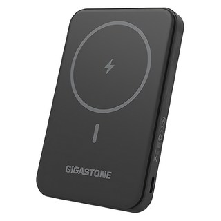 GIGASTONE 立達 磁吸無線行動電源 5000mAh 15W, MP-5000 GO, 黑色