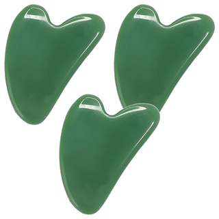 玉石刮痧板, 3個, 愛心(BJ5-7)