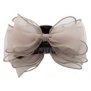 HanNal RIBON 雪紡蝴蝶結盤髮髮夾 (大尺寸)