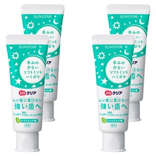 SUNSTAR 三詩達 巧虎兒童牙膏 薄荷 70g, 4條