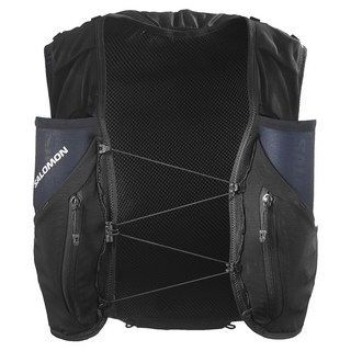 SALOMON ADV SKIN 12 水袋背包組, 1個, 烏木黑
