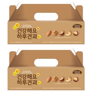 썬넛트 건강해요 하루견과, 400g, 2개